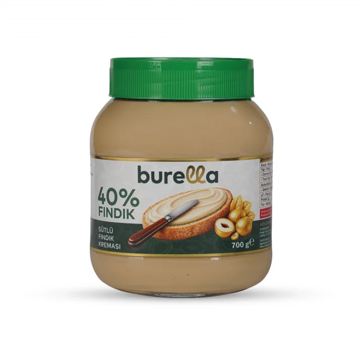 Burella Sütlü Fındık Kreması %40 700g