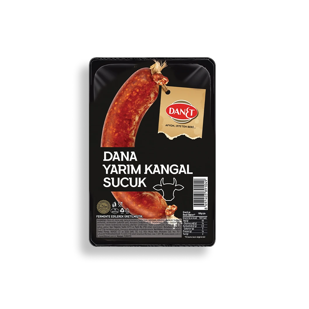 Dana Yarım Kangal Sucuk 200 - 250 gr