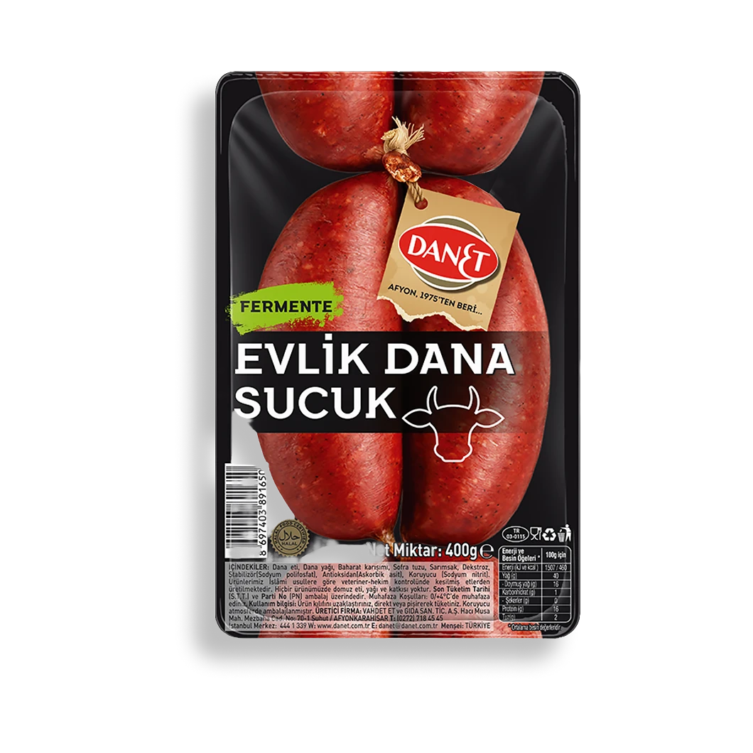Evlik Dana Sucuk 400 gr