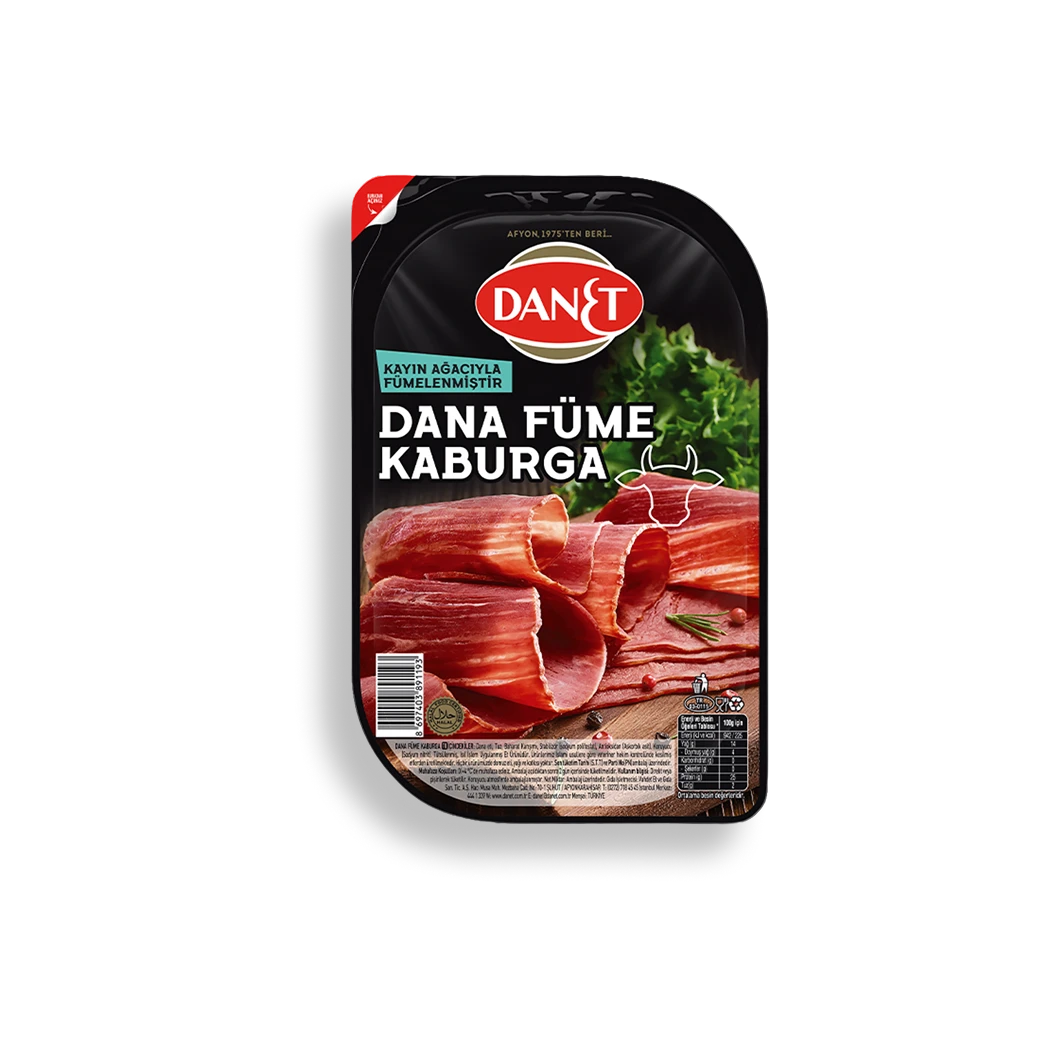 Dana Füme Kaburga Dilimli 70 gr