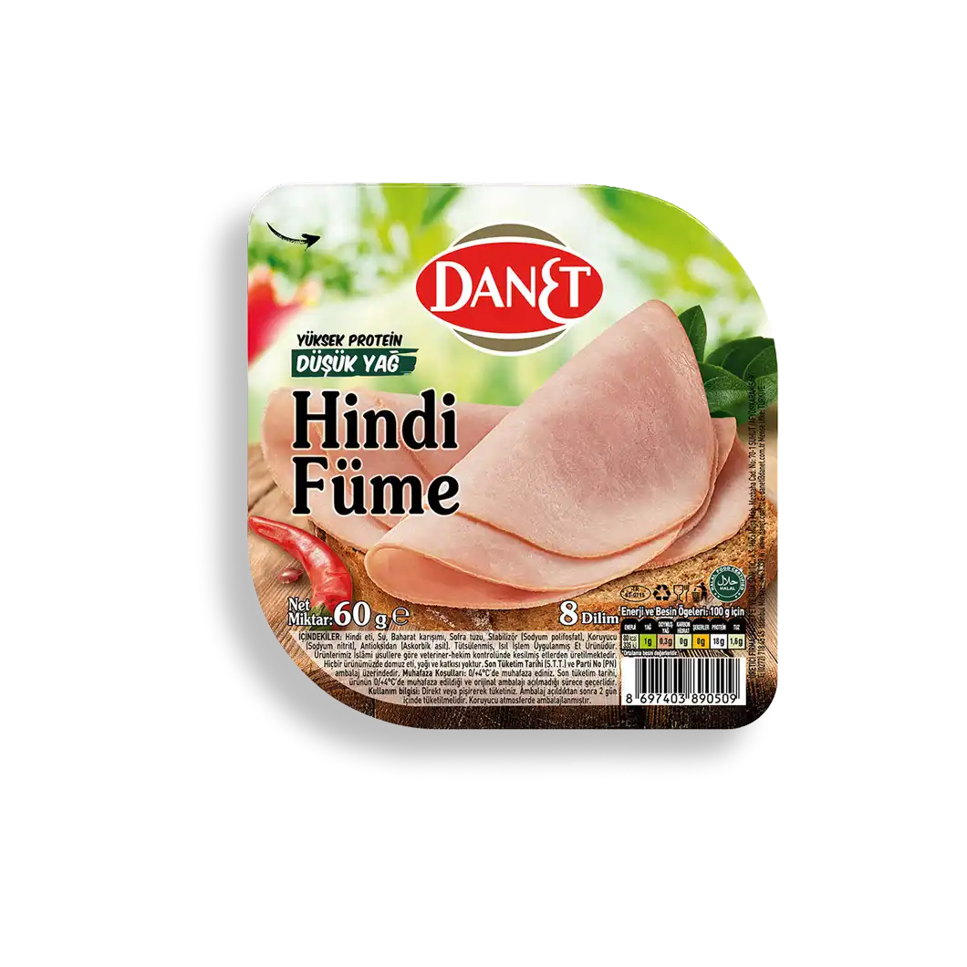 Hindi Füme 8 Dilim 60 gr