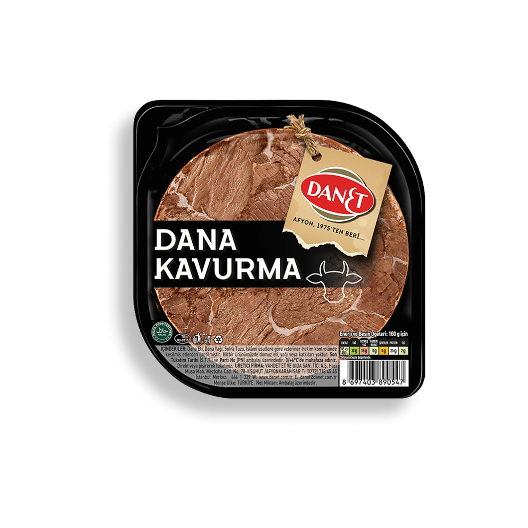 Dana Kavurma Dilim 100 gr