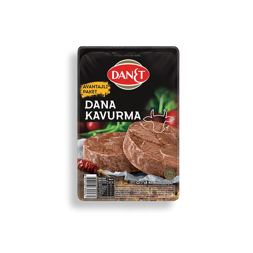 Dana Gurme Kavurma 2 Dilim 250 gr
