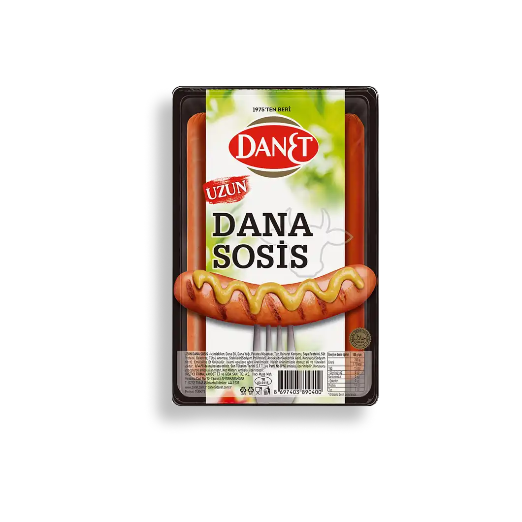Dana Uzun Sosis 250 gr