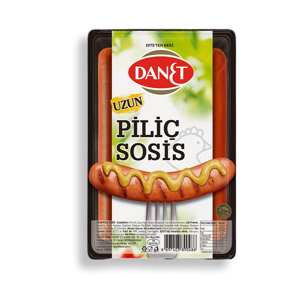 Piliç Uzun Sosis 250 gr