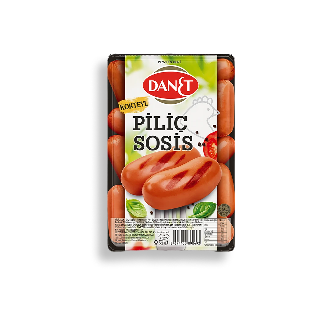 Piliç Kokteyl Sosis 250 gr